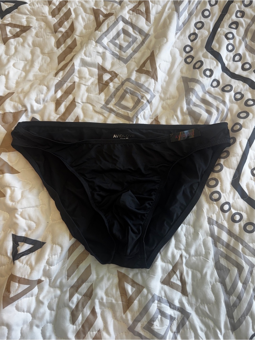 AVIDLOVE Men's Black Briefs - Classic Comfort